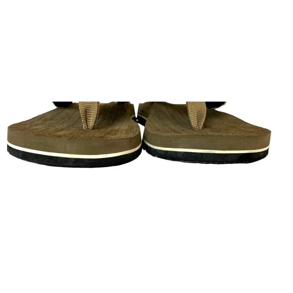 Skechers Men’s Tantric Fray Brown Comfort Flip Flops, Thong Sandals Sz 11 - Picture 12 of 16